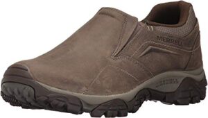 merrell men's moab adventure moc hiking shoe, boulder, 13 2e us