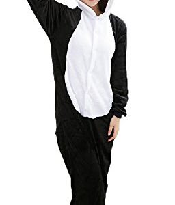 Très Chic Mailanda Panda Cosplay Pajamas Adult Unisex Onesies Animal Sleepwear Halloween Costume