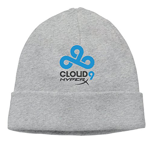 Men Women Cool CSGO Cloud 9 Hypep C9 Beanies Cotton Wool Caps Hats Fits Most Ash