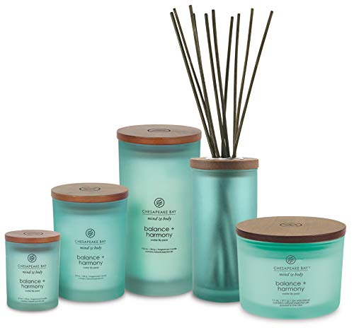 Chesapeake Bay Candle PT31921 Scented Candle, Balance + Harmony (Water Lily Pear), Large, Home Décor