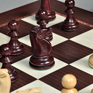 The House of Staunton The Reykjavik II Series Chess Set, Box & Board Combination - Purpleheart Gilded