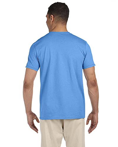 Gildan Adult Softstyle? 4.5 oz. T-Shirt M Carolina Blue