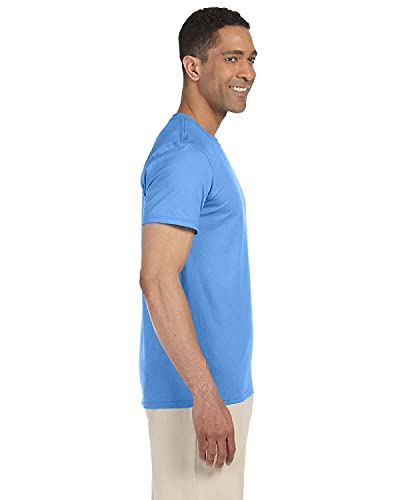 Gildan Adult Softstyle? 4.5 oz. T-Shirt M Carolina Blue