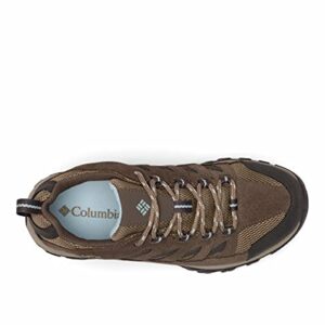 Columbia Womens Crestwood Waterproof Hiking Shoe, Brown, 8 US