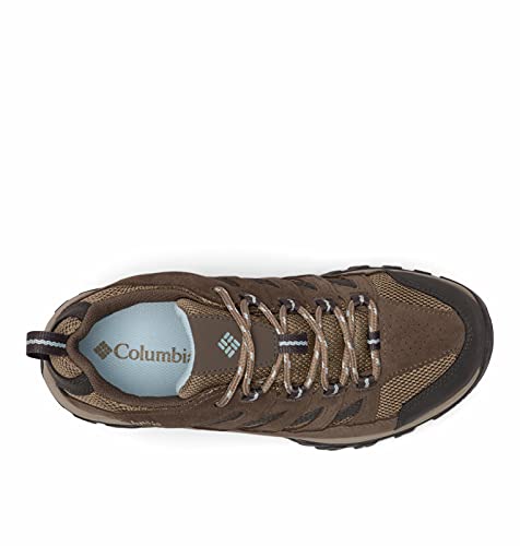 Columbia Womens Crestwood Waterproof Hiking Shoe, Brown, 8 US