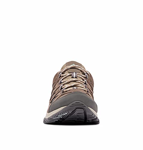 Columbia Womens Crestwood Waterproof Hiking Shoe, Brown, 8 US