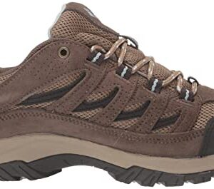 Columbia Womens Crestwood Waterproof Hiking Shoe, Brown, 8 US