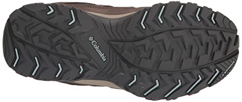 Columbia Womens Crestwood Waterproof Hiking Shoe, Brown, 8 US