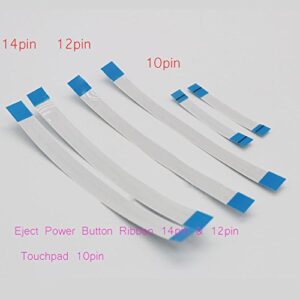 6PCS for Sony PS4 Controller 12 Pin 14 Pin Charging Board Flex Cable 10 Pin Touch Pad Flex Ribbon Cable