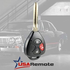 Key Fob Keyless Entry Remote fits Toyota 4Runner, Rav4, Yaris (HYQ12BBY G)