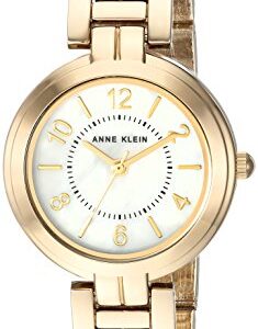 Anne Klein Women's Gold-Tone Bracelet Watch