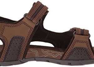 Merrell Men's Sandspur Oak Sandal, Dark Earth, 10 Medium US