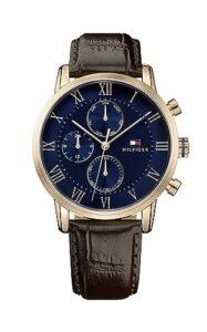 tommy hilfiger men's 1791399 sophisticated sport analog display quartz brown watch