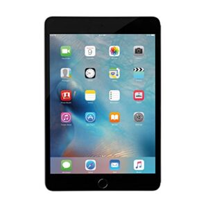 apple ipad mini 4, 64gb, space gray - wifi (renewed)