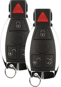 discount keyless keyless entry remote smart key fob compatible with iyz3312 (2 pack)