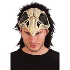 ghoulish productions crow bird helmet halloween latex mask