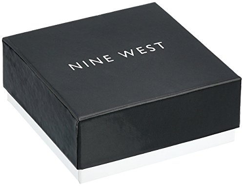 NINE WEST Silver-Tone 2 Row Stretch Bracelet