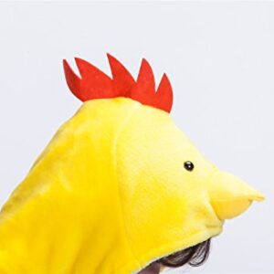 Adult Chicken Kigurumi Animal Costume Pajamas Homewear Lounge Wear M Yellow