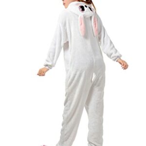 UreeUine Ultra Soft Plush Pink Easter Bunny Costume Cosplay Sleepsuit S