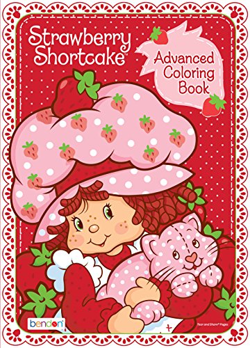 Bendon Strawberry Shortcake Retro 80-Page Advanced Coloring Book (42440)