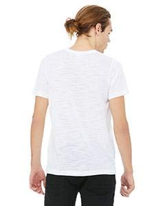 Bella Canvas Poly-Cotton Short-Sleeve T-Shirt (3650) White Slub, L