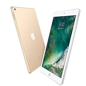 Apple iPad 9.7in with WiFi, 32GB 2017 Newest Model- Gold (Gold)(Renewed)
