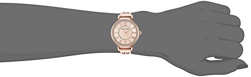 Anne Klein Women's AK/2158RGRG Rose Gold-Tone Bracelet Watch