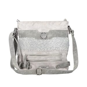 david jones cherish womens messenger bag one size grey (frost)