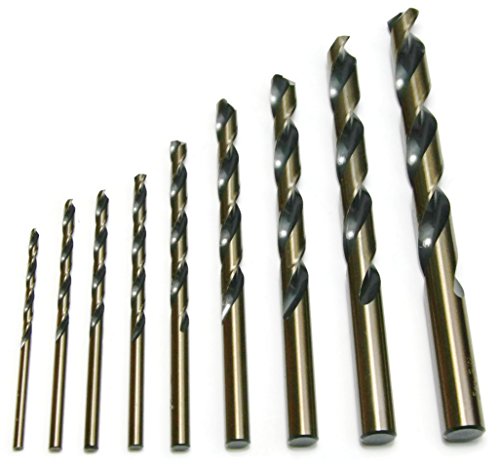 Norseman USA Made Magnum Super Premium Jobber High Speed Steel Twist Drill Bits Type 190-AG - 7/64" - Pack of 5