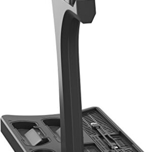 Skywin PSVR Stand Compatible with PS4 VR - PS4 Cooling Station and Charging Dock for Playstation VR Stand to Charge PS VR Controllers and Accessories