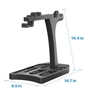 Skywin PSVR Stand Compatible with PS4 VR - PS4 Cooling Station and Charging Dock for Playstation VR Stand to Charge PS VR Controllers and Accessories