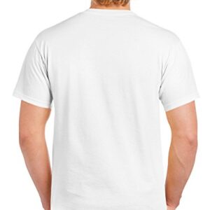 Gildan Adult Ultra Cotton T-Shirt, Style G2000, Multipack, White (2-Pack), Small