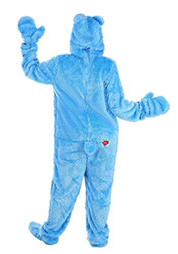 Adult Care Bears Classic Grumpy Bear Costume Grumpy Bear Onesie Suit for Men and Women Medium