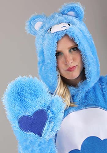 Adult Care Bears Classic Grumpy Bear Costume Grumpy Bear Onesie Suit for Men and Women Medium