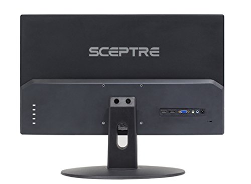 Sceptre 20" 1600x900 75Hz Ultra Thin LED Monitor 2x HDMI VGA Built-in Speakers, Machine Black Wide Viewing Angle 170° (Horizontal) / 160° (Vertical)