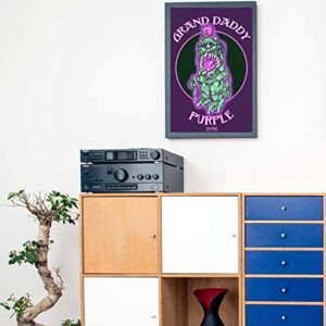 Califari Grand Daddy Purple - Vivid Strain Art Wall Poster, Decor for a Home, Dorm, Store, Dispensary, or Smoke Shop - 13" x 19" Lithograph Print