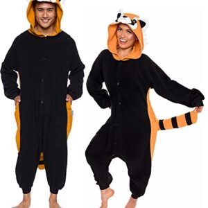 Adult Onesie Halloween Costume - Animal and Sea Creature - Plush One Piece Cosplay Suit for Adults, Women and Men FUNZIEZ!