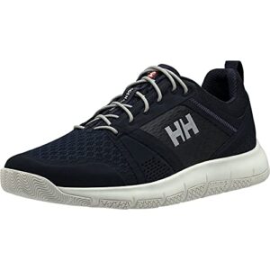 Helly-Hansen Mens Skagen F-1 Offshore Sailing Deck Shoe, Navy/Graphite Blue/Off, 11