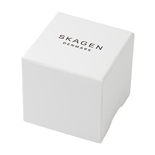 Skagen Women's Freja Quartz Watch with Stainless Steel Mesh Strap, Gunmetal, 14 (Model: SKW2700)