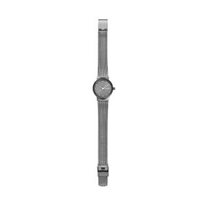 Skagen Women's Freja Quartz Watch with Stainless Steel Mesh Strap, Gunmetal, 14 (Model: SKW2700)