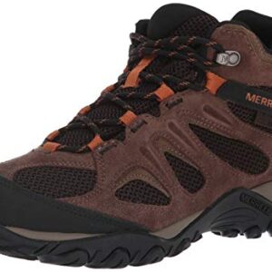 Merrell Men Yokota 2 Mid Waterproof Hiking Boot, Bracken, 10 US