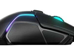 SteelSeries Rival 600 Gaming Mouse - 12,000 CPI TrueMove3Plus Dual Optical Sensor - 0.5 Lift-off Distance - Weight System - RGB Lighting,black