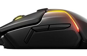 SteelSeries Rival 600 Gaming Mouse - 12,000 CPI TrueMove3Plus Dual Optical Sensor - 0.5 Lift-off Distance - Weight System - RGB Lighting,black