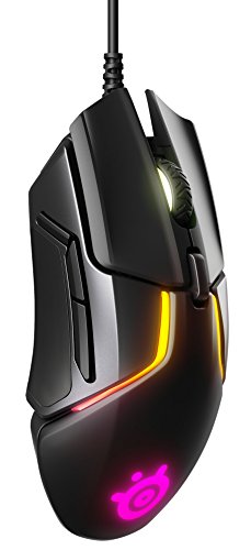 SteelSeries Rival 600 Gaming Mouse - 12,000 CPI TrueMove3Plus Dual Optical Sensor - 0.5 Lift-off Distance - Weight System - RGB Lighting,black