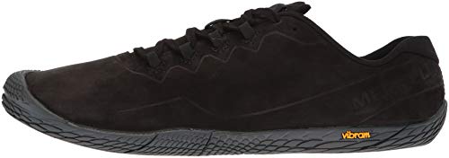 Merrell Men's Vapor Glove 3 Luna Leather Sneaker, black, 10 M US