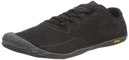 Merrell Men's Vapor Glove 3 Luna Leather Sneaker, black, 10 M US