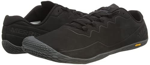 Merrell Men's Vapor Glove 3 Luna Leather Sneaker, black, 10 M US