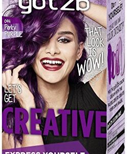 Got2b Creative Semi-Permanent Hair Color, 094 Perky Purple