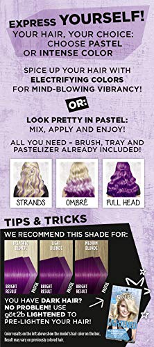 Got2b Creative Semi-Permanent Hair Color, 094 Perky Purple