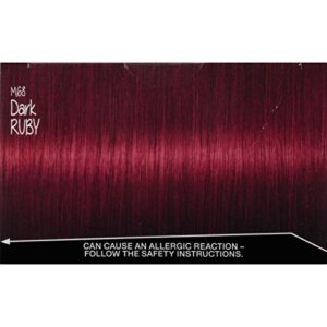 Schwarzkopf Got2b Metallics Permanent Hair Color, M68 Dark Ruby